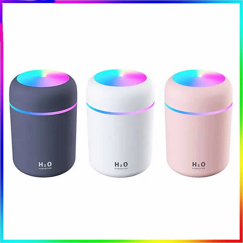 Mini Air Humidifier (Assorted Variants &amp; Colors)