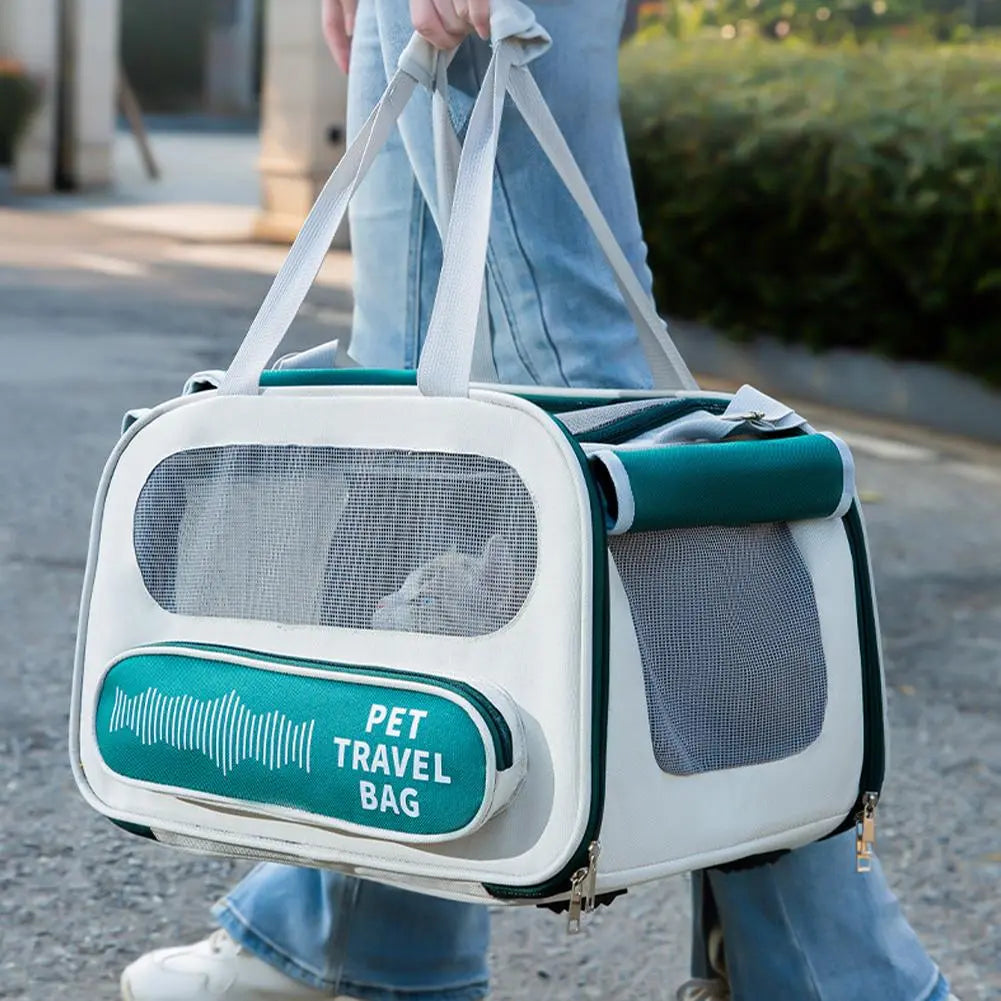 Pet Outing Portable Travel Bag for Cats &amp; Dogs