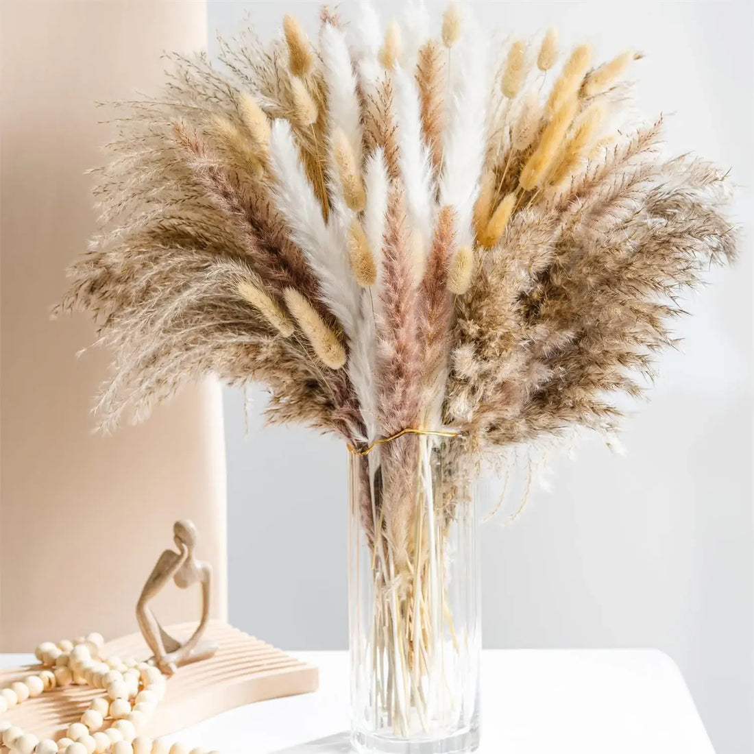 105pcs. Natural Dried Flowers Pampas (Assorted Designs)