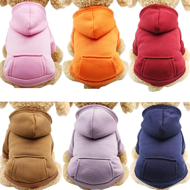 Winter Clothes For Small Dogs (Assorted Colors)