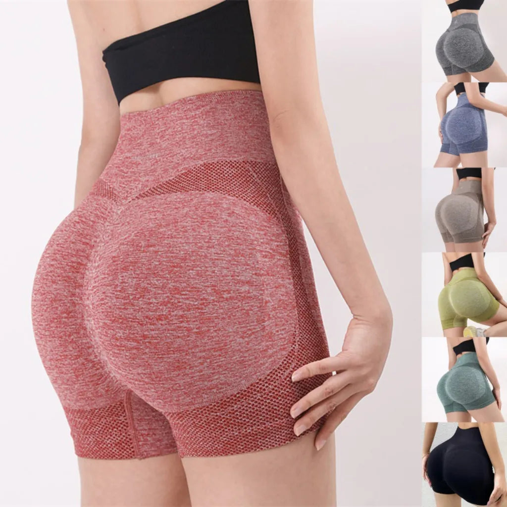 Fitness High Waist / Yoga Shorts (Assorted Colors)