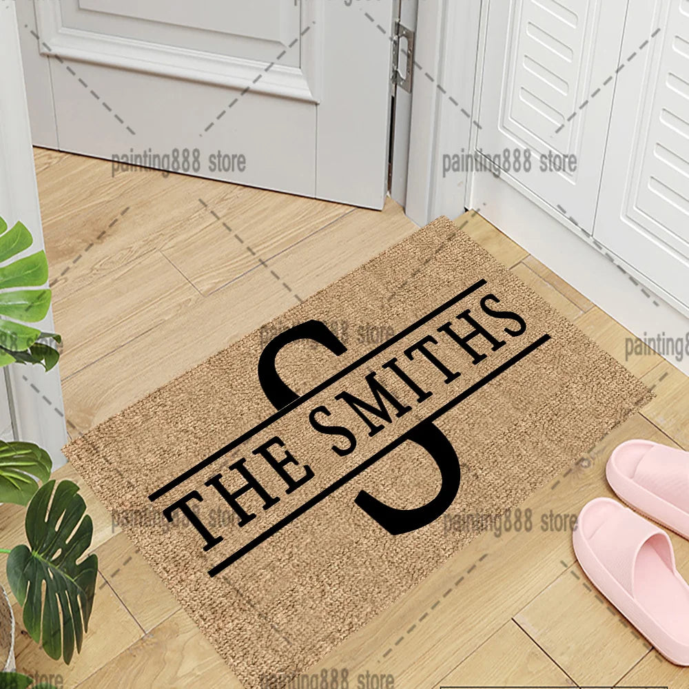 Personalized Doormat Carpet (Assorted Sizes)